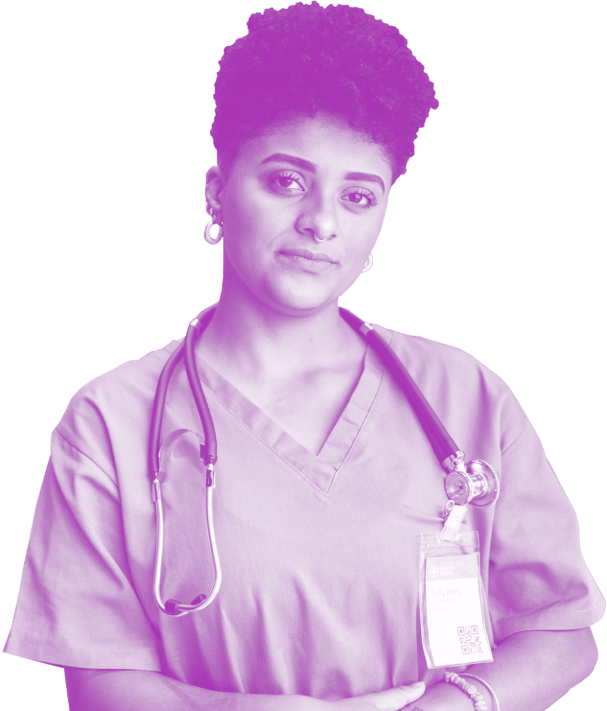 Abortion Clinic Provider Wearing a stethoscope